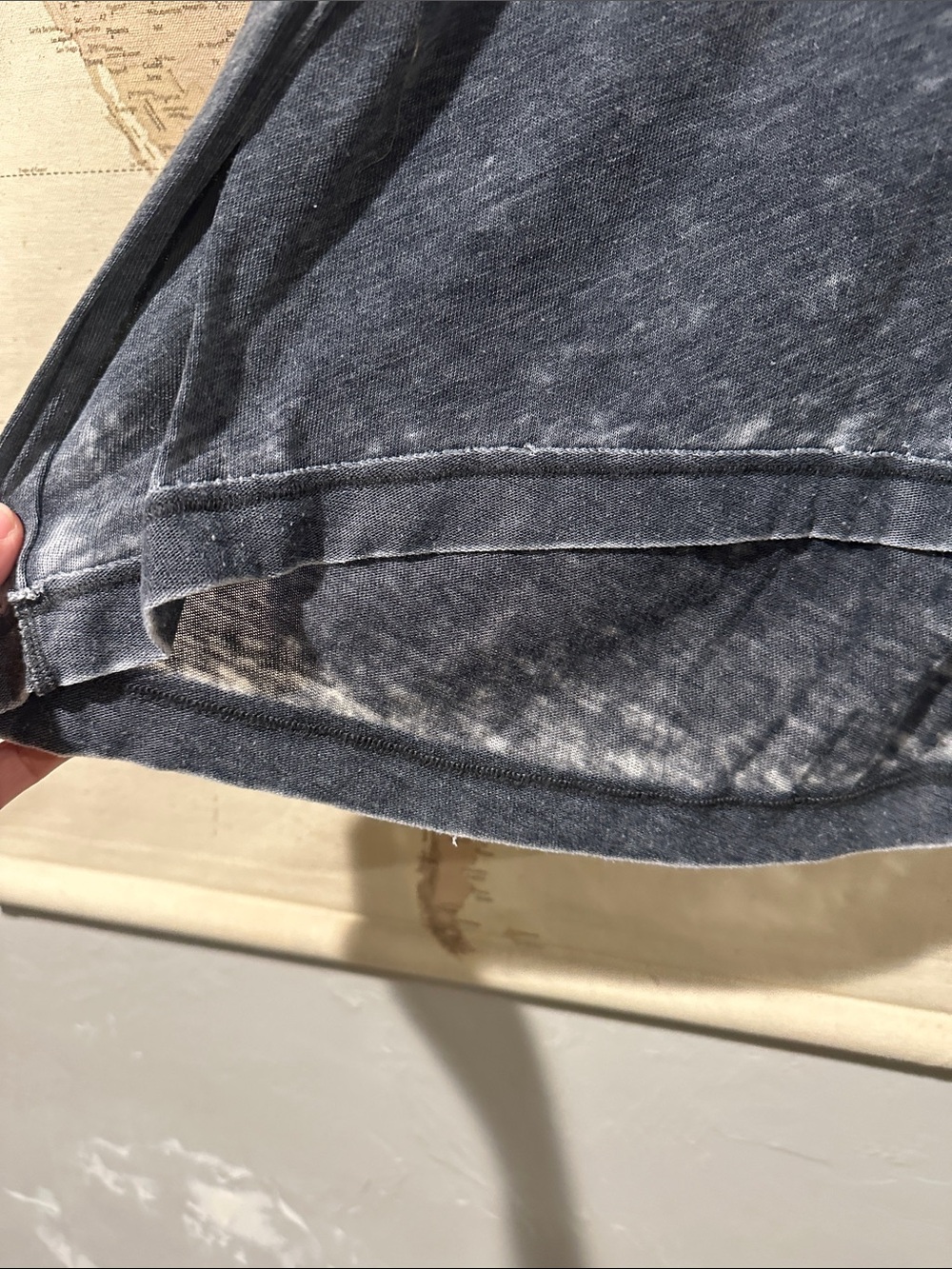 We The Free Washed gray Long-Sleeve Peasant Top - Picture 6 of 11